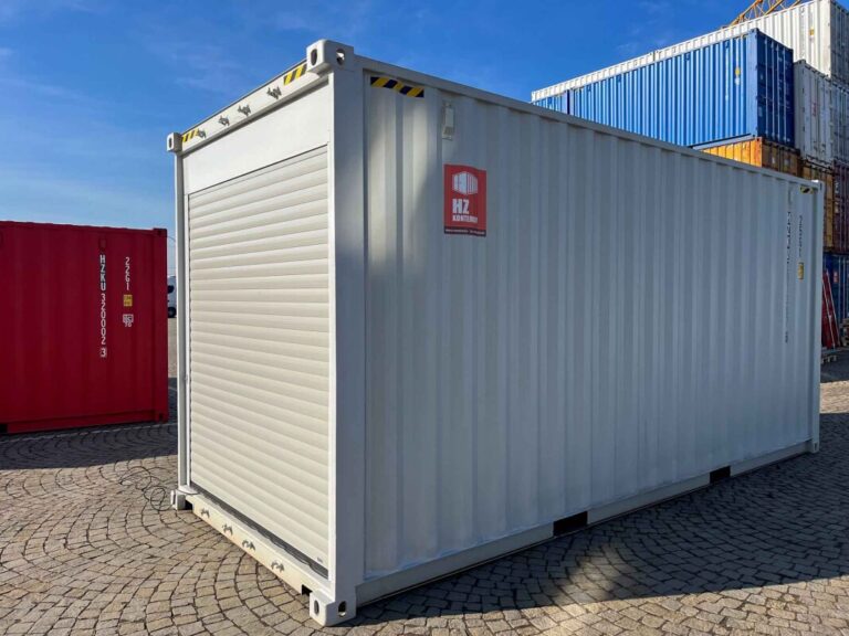 Contenitore 20 piedi High Cube con porte avvolgibili - immagine 2