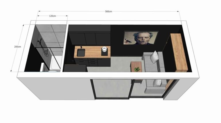 Tiny House Modular L15 - immagine 10
