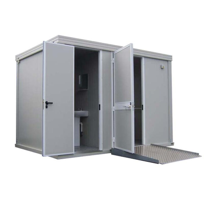 Modulo Sanitario PMR con WC e Doccia - immagine 1