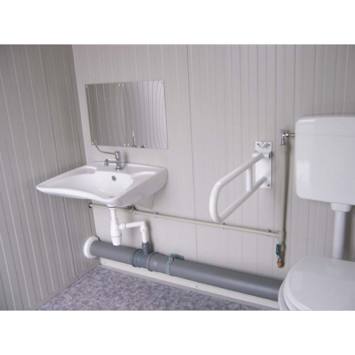 Modulo Sanitario PMR con WC e Doccia - immagine 8