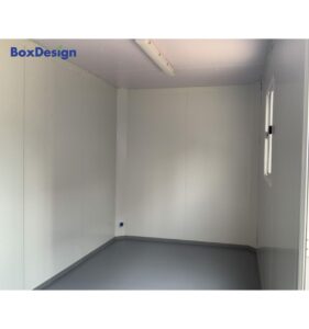 Modulo Prefabbricato Nero – Elegante, Isolato e Multifunzione - immagine 8