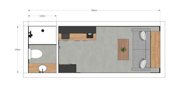 Tiny House Modular L15 - immagine 9