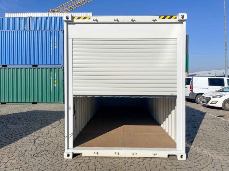 Contenitore 20 piedi High Cube con porte avvolgibili - immagine 9